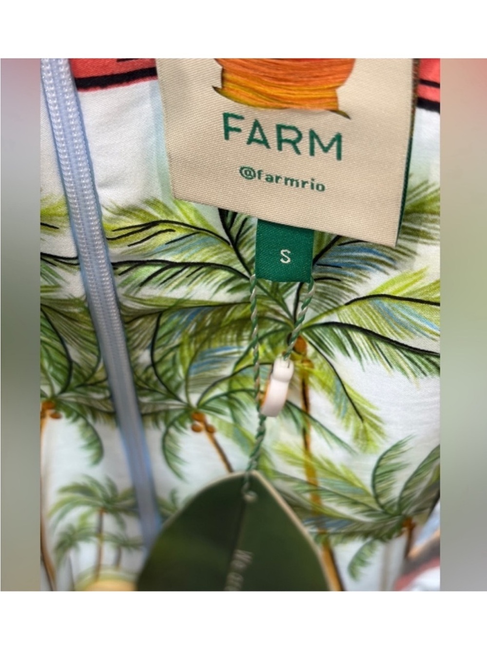 Farm Rio: Multicolor Latin Trip Scarves
Organic Cotton Midi Dress - Picture 6 of 13